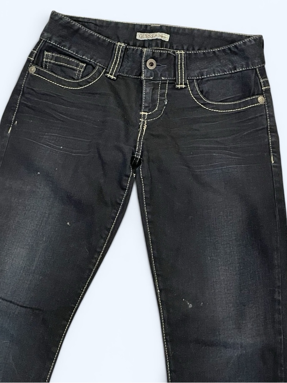 Guess Black Stretch Skinny Jeans